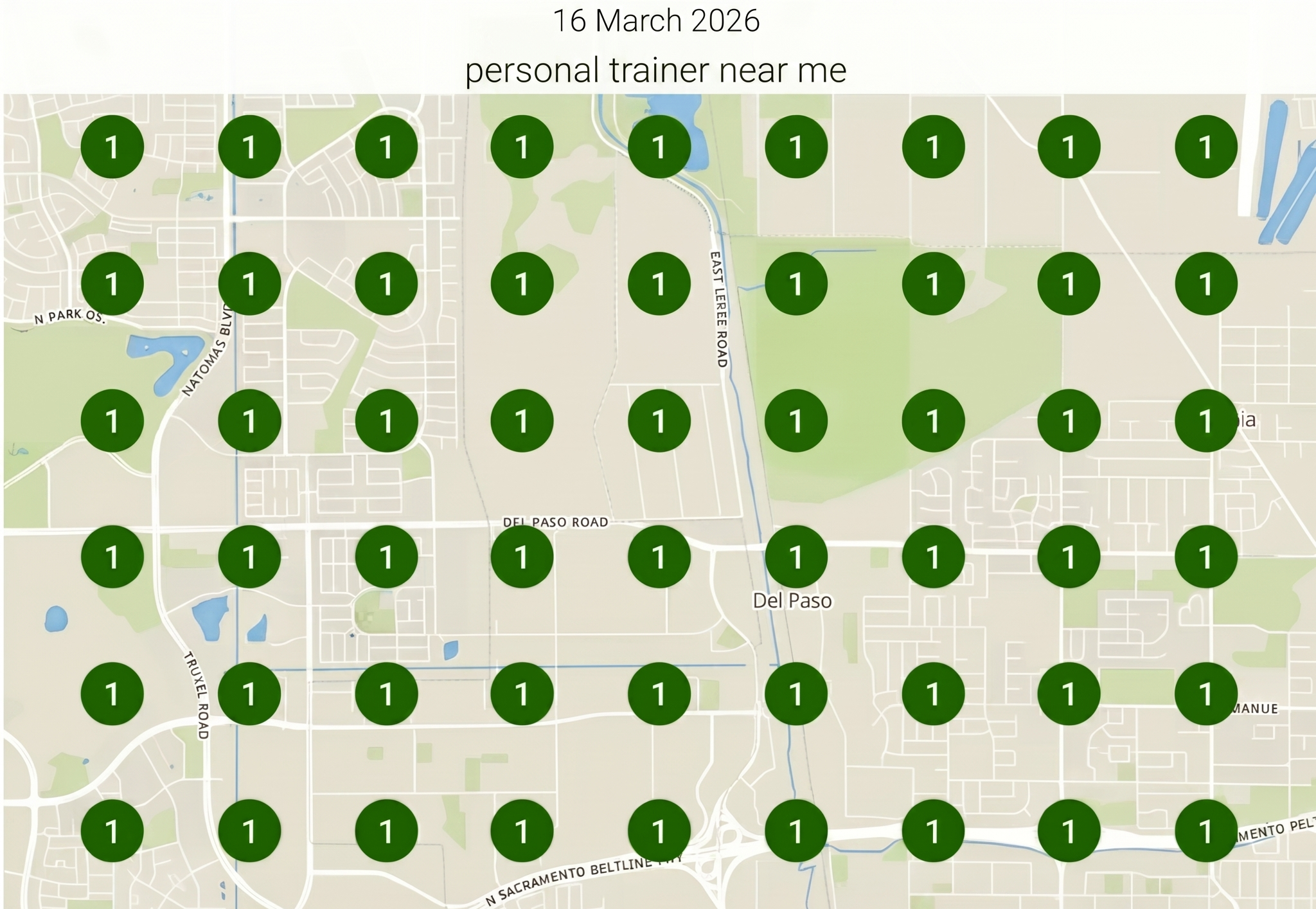 Personal training business content marketing and link building